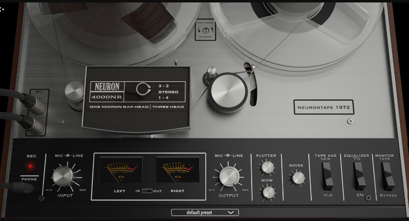 Audio Singularity Neurontape 1972 v1.2.0