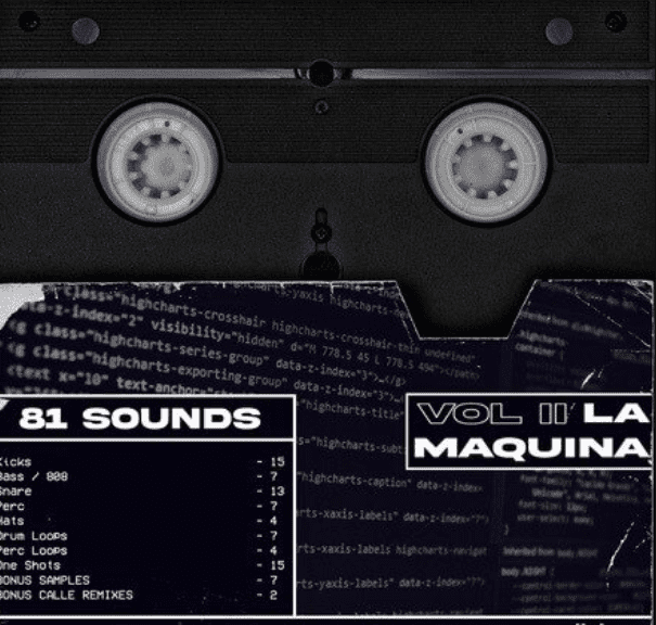 Calle La Maquina Vol.2 (Reggaeton Drum Kit) 