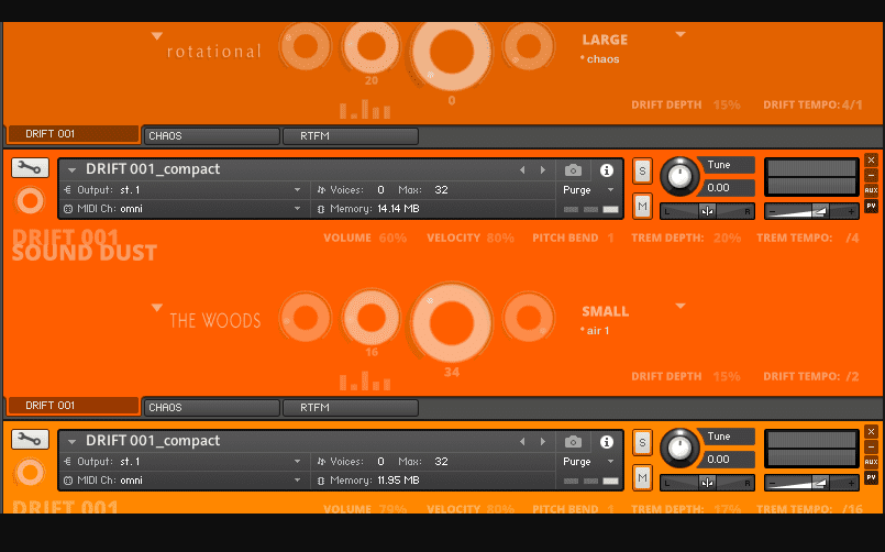 Sound Dust Drift 001 KONTAKT