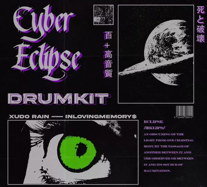 Xudo Rain Cyber Eclipse Drumkit