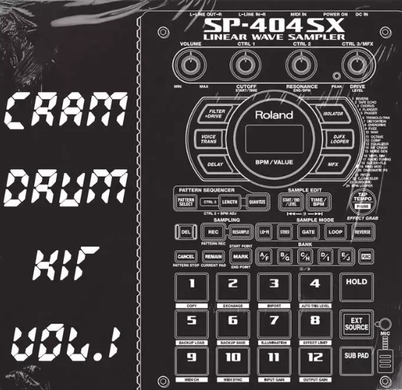 Evil Cram - Drum Kit Vol 1-3-Keyo