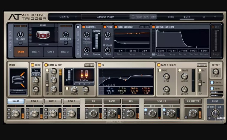 XLN Audio Addictive Trigger 1.3.6 Drum Vault Bundle