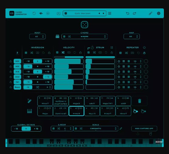 Mario Nieto Chord Generator 1.0.0 Rev2