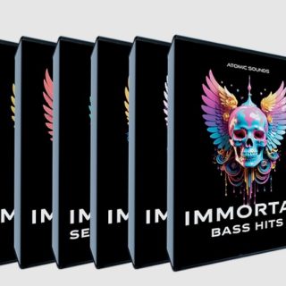 Ultimate collection of bass samples for any genre. Whether you are producing Dubstep, Riddim, Tearout, Drum & Bass, or anything in between, IMMORTAL Bass Hits will give you the edge you need to stand out from the crowd. This product contains 90 high quality bass samples, ranging from deep and dark to punchy and aggressive. IMMORTAL: Bass Loops Collection 56 bass loops created with dedication, effort and creativity that will allow you to build tracks in a much easier way. Experiment with these loops so you can create dubstep, tearout, riddim or any genre of bass music. IMMORTAL: FX Collection A total of 60 rare and creative fx samples to bring life, background and fullness at your project. This is a great collection such this fit in any genre inside the electronic music as outside. IMMORTAL: Drums Collection Premium collection of 95 drums and percussion samples. This collection has isolated sounds or in the form of loops created with the best tools available, so you can create quality content in the freest way you want. IMMORTAL: Melodies Collection Exclusive collection of melodies loops. From lovely and smooth sounds, to epic and cinematic. This collection will be the starting points in your creativity. IMMORTAL: Serum Presets Collection Unique and creative 50 bass presets for Serum With custom macros, these serum presets will be of great help to you, since they were created with a lot of dedication so that you can build powerful and creative tracks.