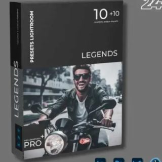 Hellopresets – Legends in BLVCK Lightroom Presets