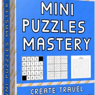 Mini Puzzles Mastery – Increase Royalties With Mini Sized Puzzle Books!