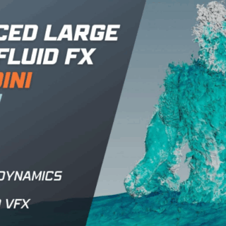 CGCircuit – Advanced Large Scale Fluid FX in Houdini Part 1 & Part 2