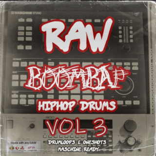 Scarebeatz Raw BoomBap HipHop Drums Vol.3
