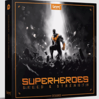 Boom Library Superheroes - Speed & Strength Designed