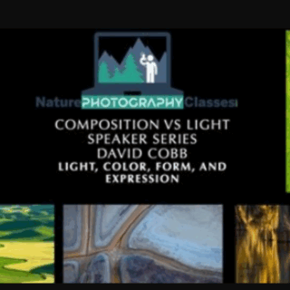 Nature Photography Classes – David Cobb – Light, Color, Form, and Expression