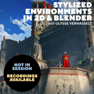 Underpaint Academy – Stylized Environments in 2D & Blender with Ulysse Verhasselt