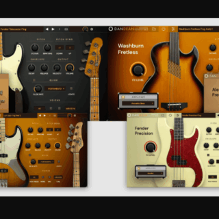 Tracktion Software Dan Dean Essential Bass Factory Content V2